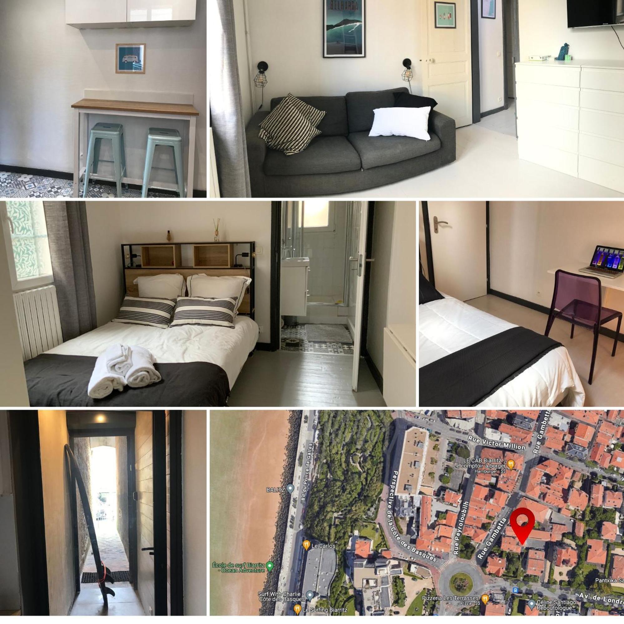 Chalet Basque 6 Couchages Centre Ville เบียริตซ์ ภายนอก รูปภาพ