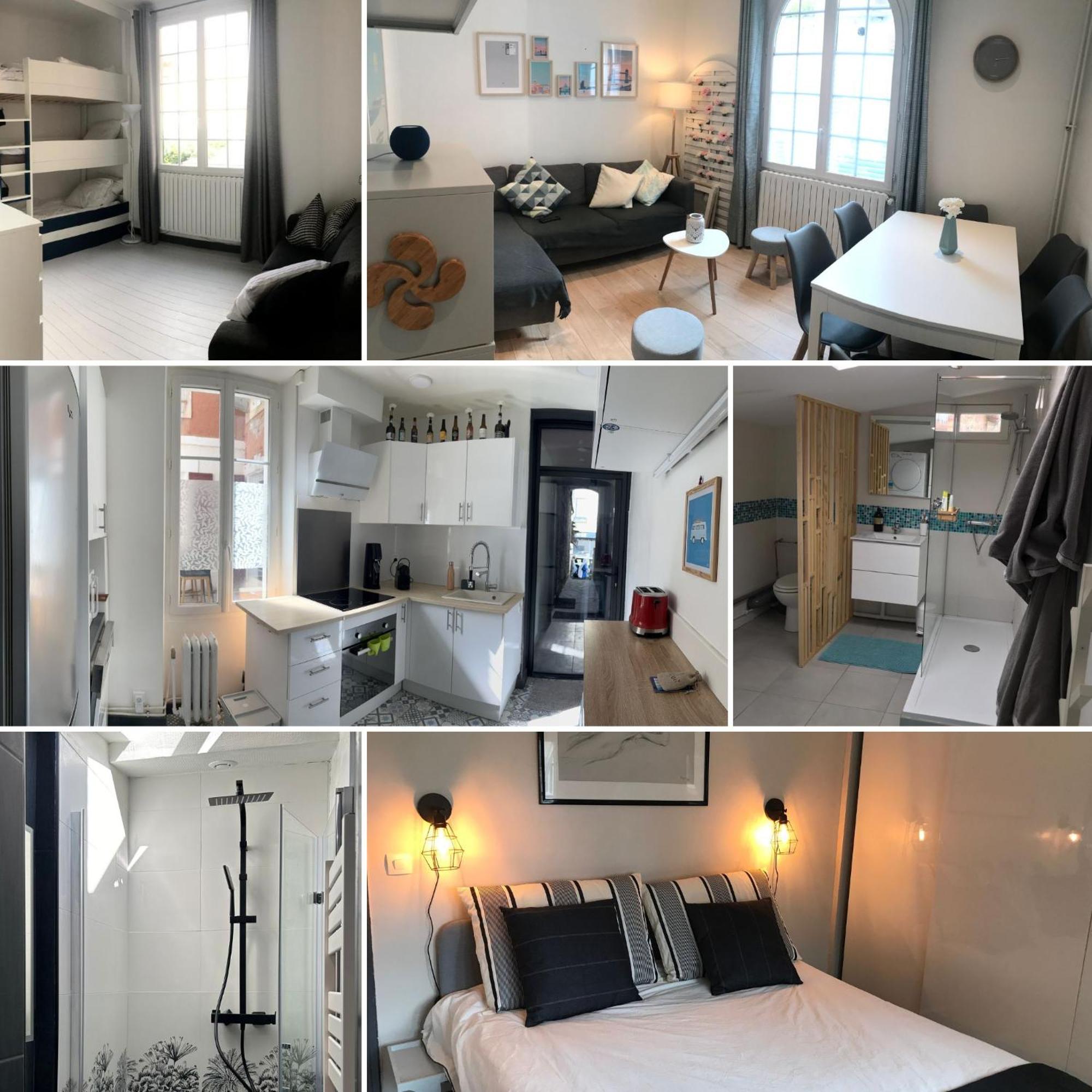 Chalet Basque 6 Couchages Centre Ville เบียริตซ์ ภายนอก รูปภาพ